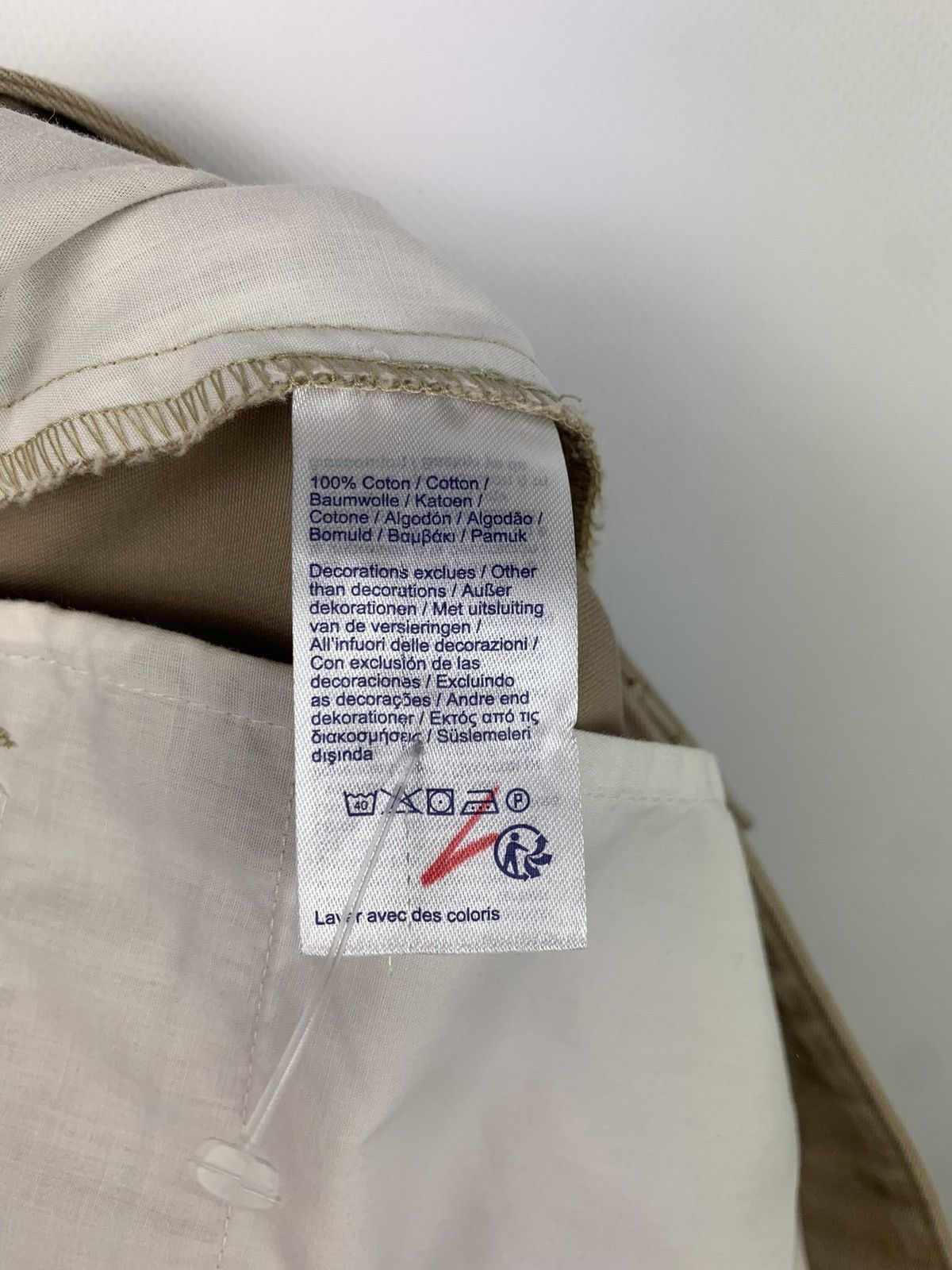 Lacoste Lacoste Live men’s chino pants trousers size US 38 beige Size US 38 / EU 54 - 9 Thumbnail