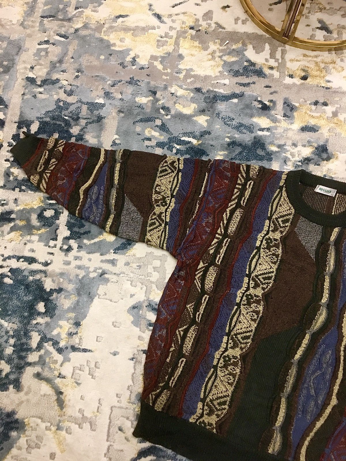 Aran Isles Knitwear Rogello Knit like Coogi Size US L / EU 52-54 / 3 - 11 Thumbnail