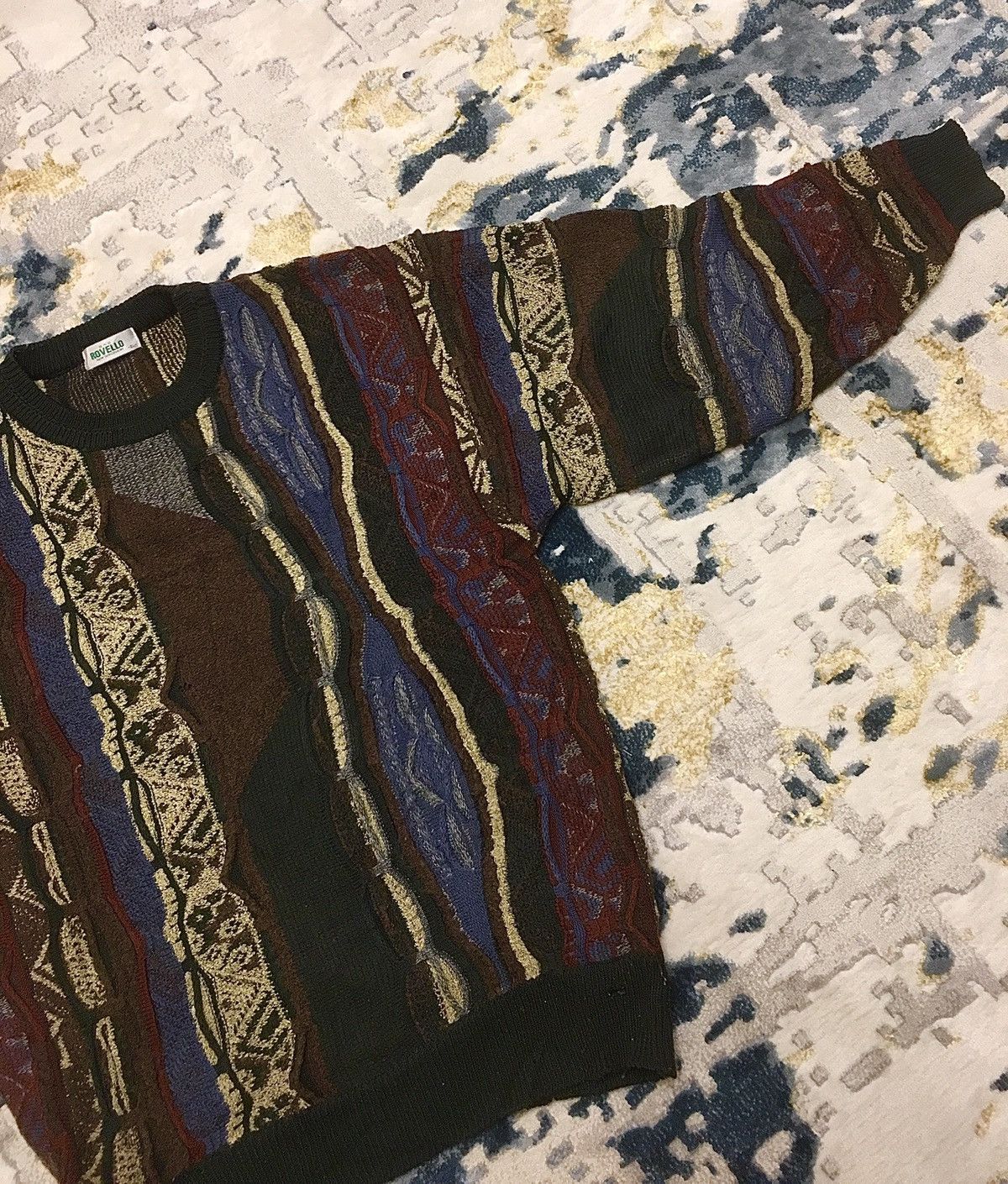Aran Isles Knitwear Rogello Knit like Coogi Size US L / EU 52-54 / 3 - 10 Thumbnail