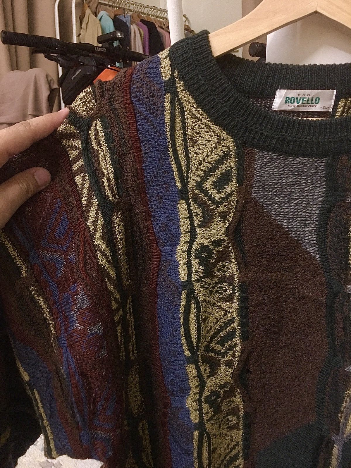 Aran Isles Knitwear Rogello Knit like Coogi Size US L / EU 52-54 / 3 - 6 Thumbnail