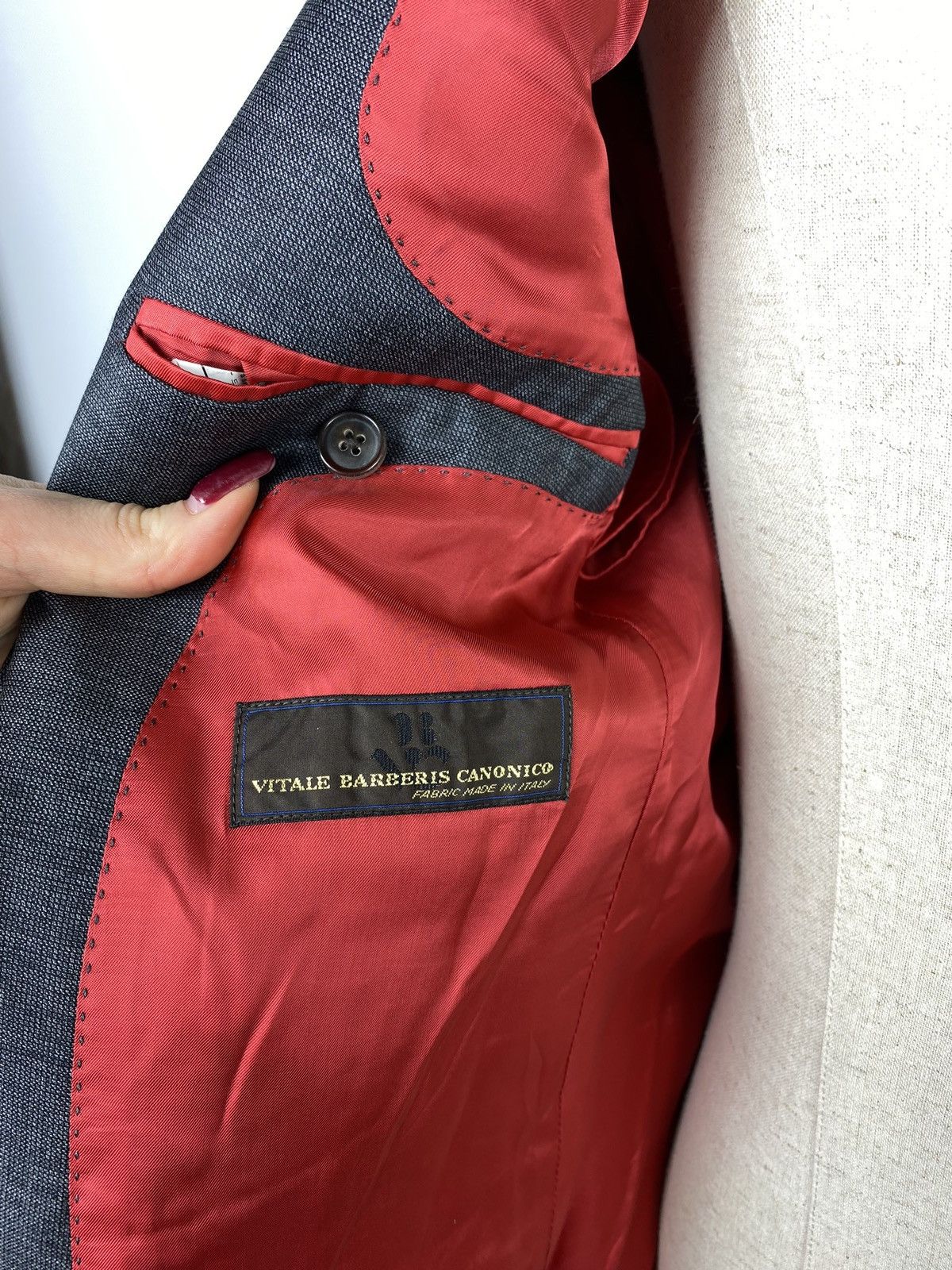 Suitsupply Suitsupply Vitale Barberis Sienna pure wool blazer jacket Size 36R - 13 Thumbnail