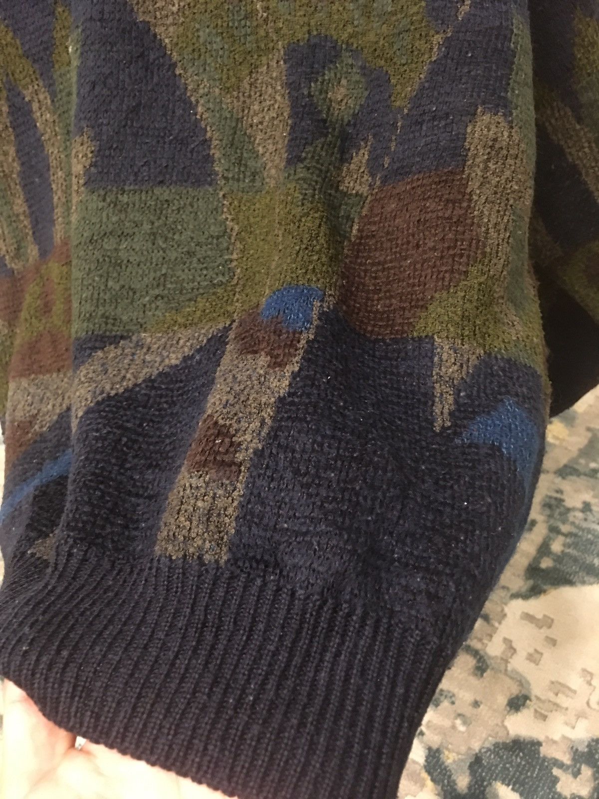 Aran Isles Knitwear Japanese Coloured Knit Like Coogi Size US L / EU 52-54 / 3 - 8 Thumbnail