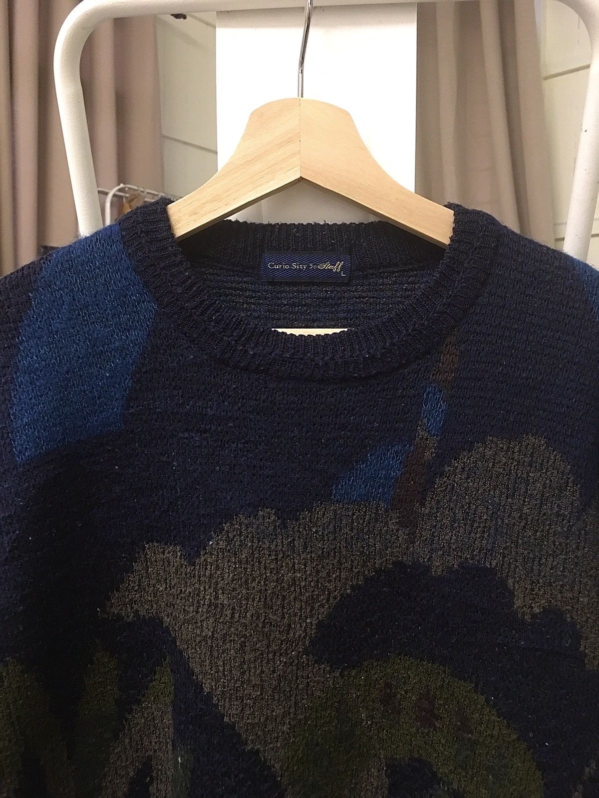 Aran Isles Knitwear Japanese Coloured Knit Like Coogi Size US L / EU 52-54 / 3 - 4 Thumbnail