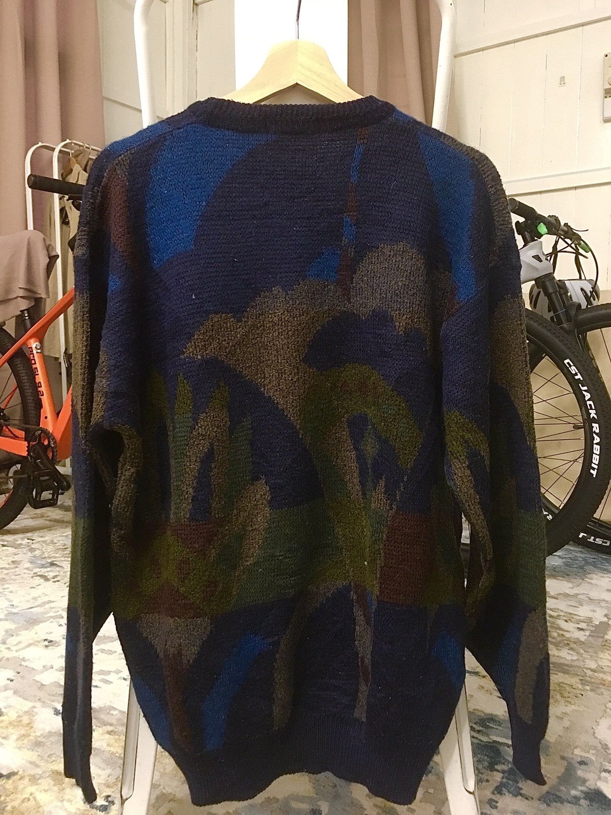 Aran Isles Knitwear Japanese Coloured Knit Like Coogi Size US L / EU 52-54 / 3 - 11 Thumbnail