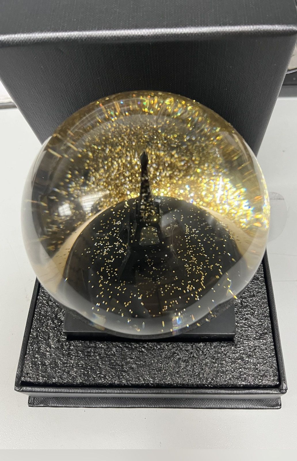 Hedi Slimane × Saint Laurent Paris 🔥 Rare!! Saint Laurent Paris Eiffel Tower Glitter Snowglobe Size ONE SIZE - 4 Thumbnail