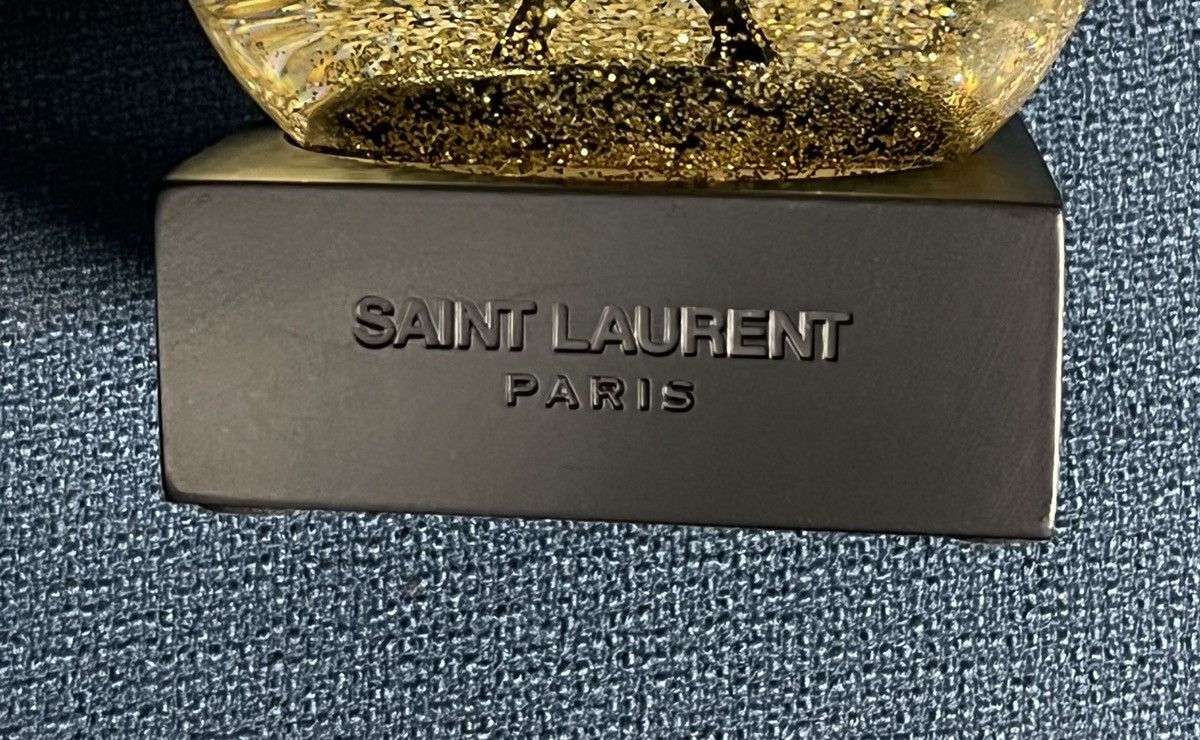 Hedi Slimane × Saint Laurent Paris 🔥 Rare!! Saint Laurent Paris Eiffel Tower Glitter Snowglobe Size ONE SIZE - 3 Thumbnail