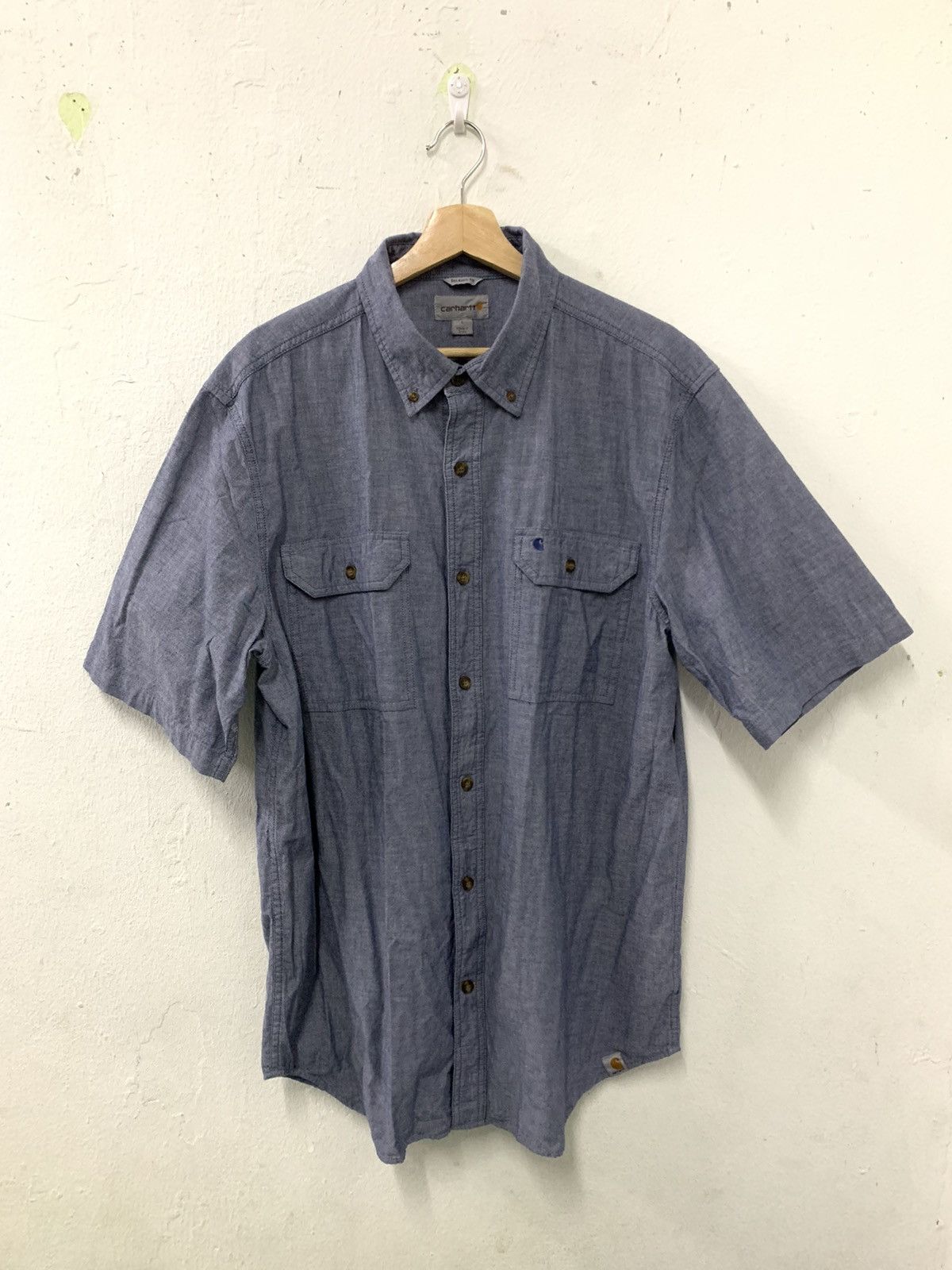 Carhartt Carhartt Short Sleeve Shirt Small Logo Embroidery Size US L / EU 52-54 / 3 - 1 Thumbnail