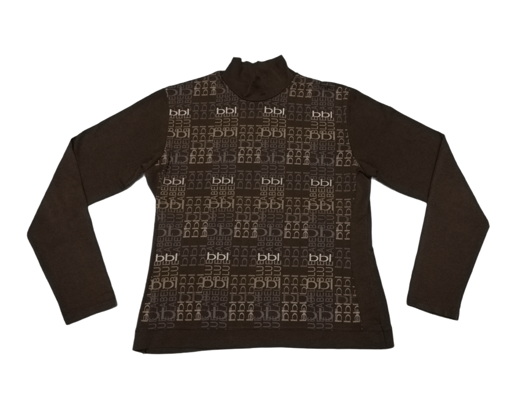 Japanese Brand Womenwear Blue Label Brown Turtleneck Long Sleeve Shirt Size M / US 6-8 / IT 42-44 - 2 Thumbnail