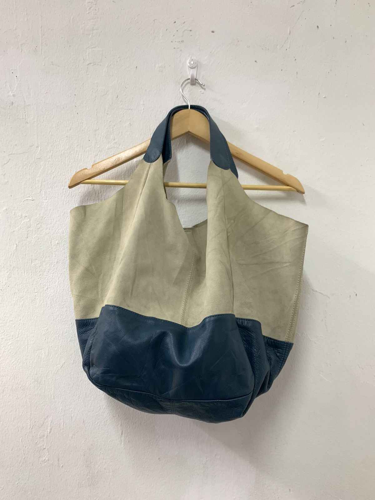 Japanese Brand Vintage Leather Tote Bag Size ONE SIZE - 4 Thumbnail