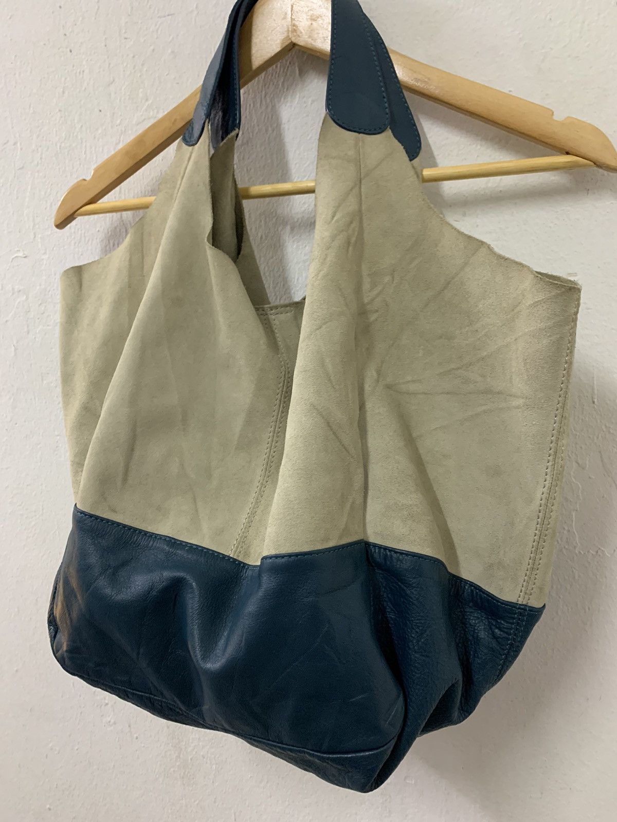 Japanese Brand Vintage Leather Tote Bag Size ONE SIZE - 6 Thumbnail