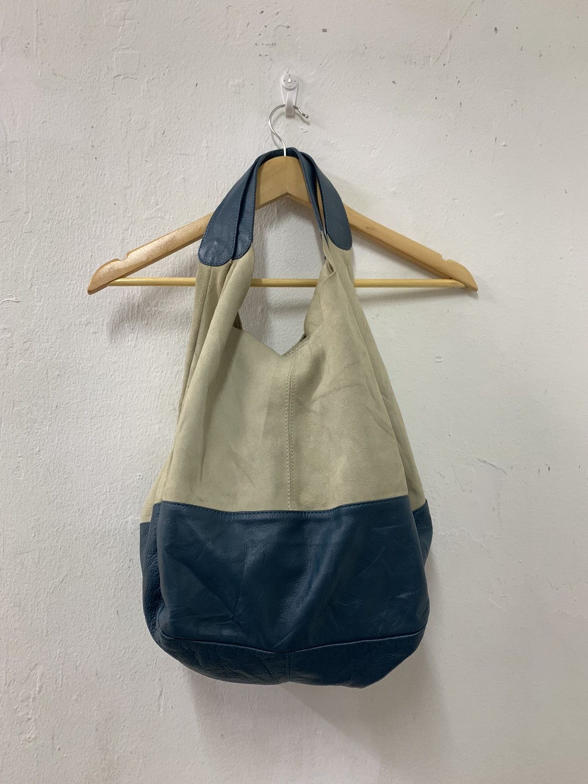 Japanese Brand Vintage Leather Tote Bag Size ONE SIZE - 3 Thumbnail