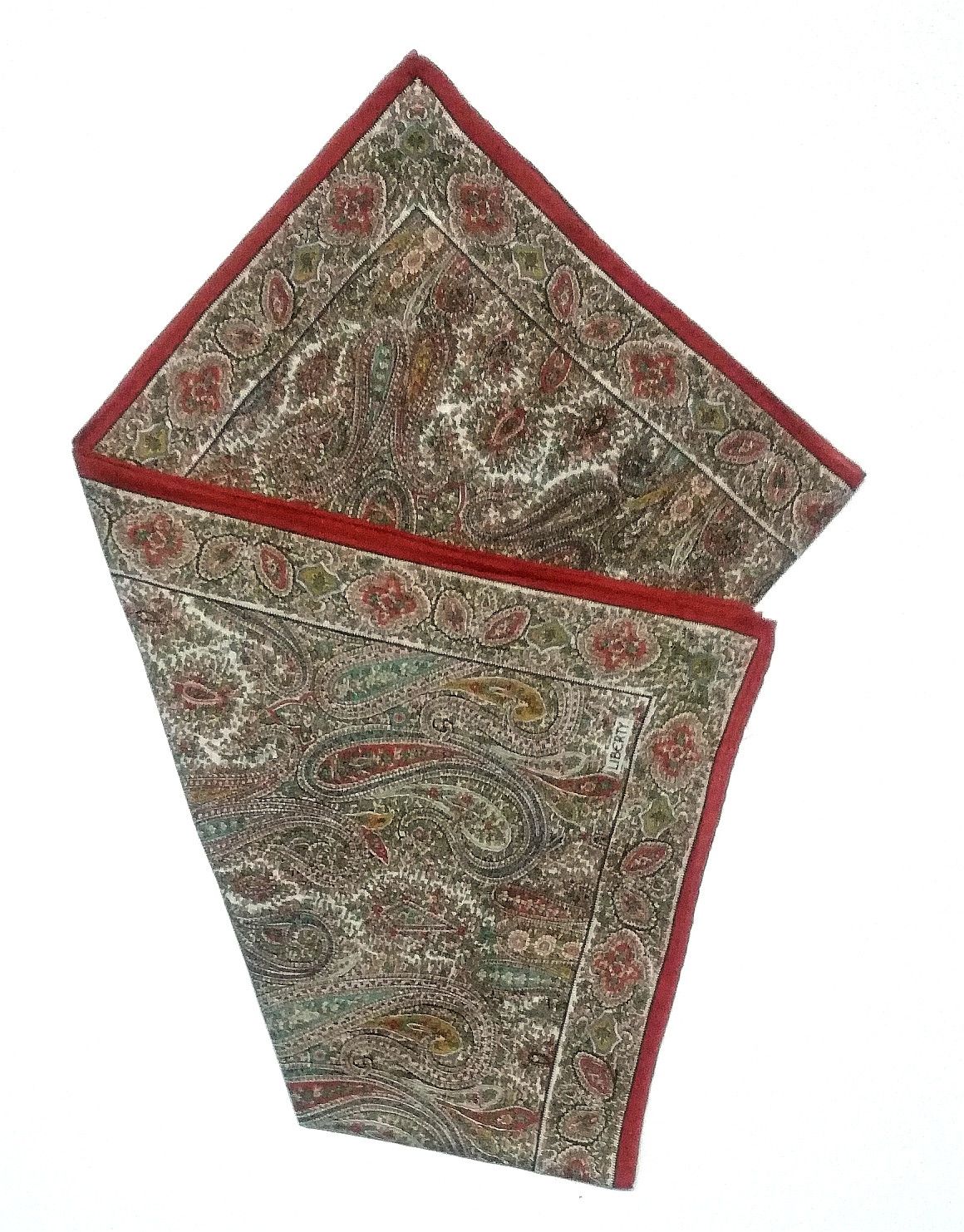 Liberty 🔥Free Shipping🔥Vintage Paisley Liberty Handkerchief Size ONE SIZE - 3 Thumbnail