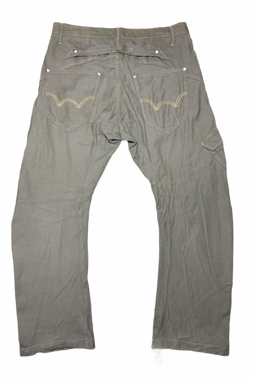 Edwin × Japanese Brand Edwin Cargo Pants Vintage Style Model Size US 33 - 3 Thumbnail