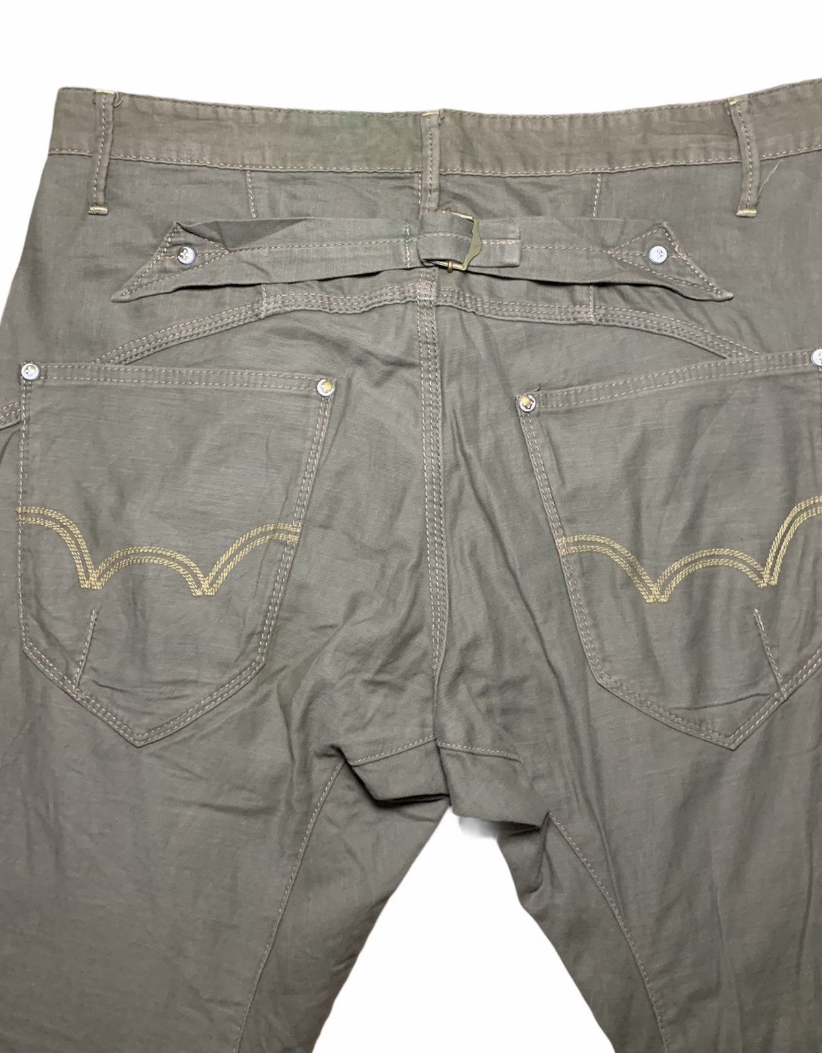 Edwin × Japanese Brand Edwin Cargo Pants Vintage Style Model Size US 33 - 4 Thumbnail