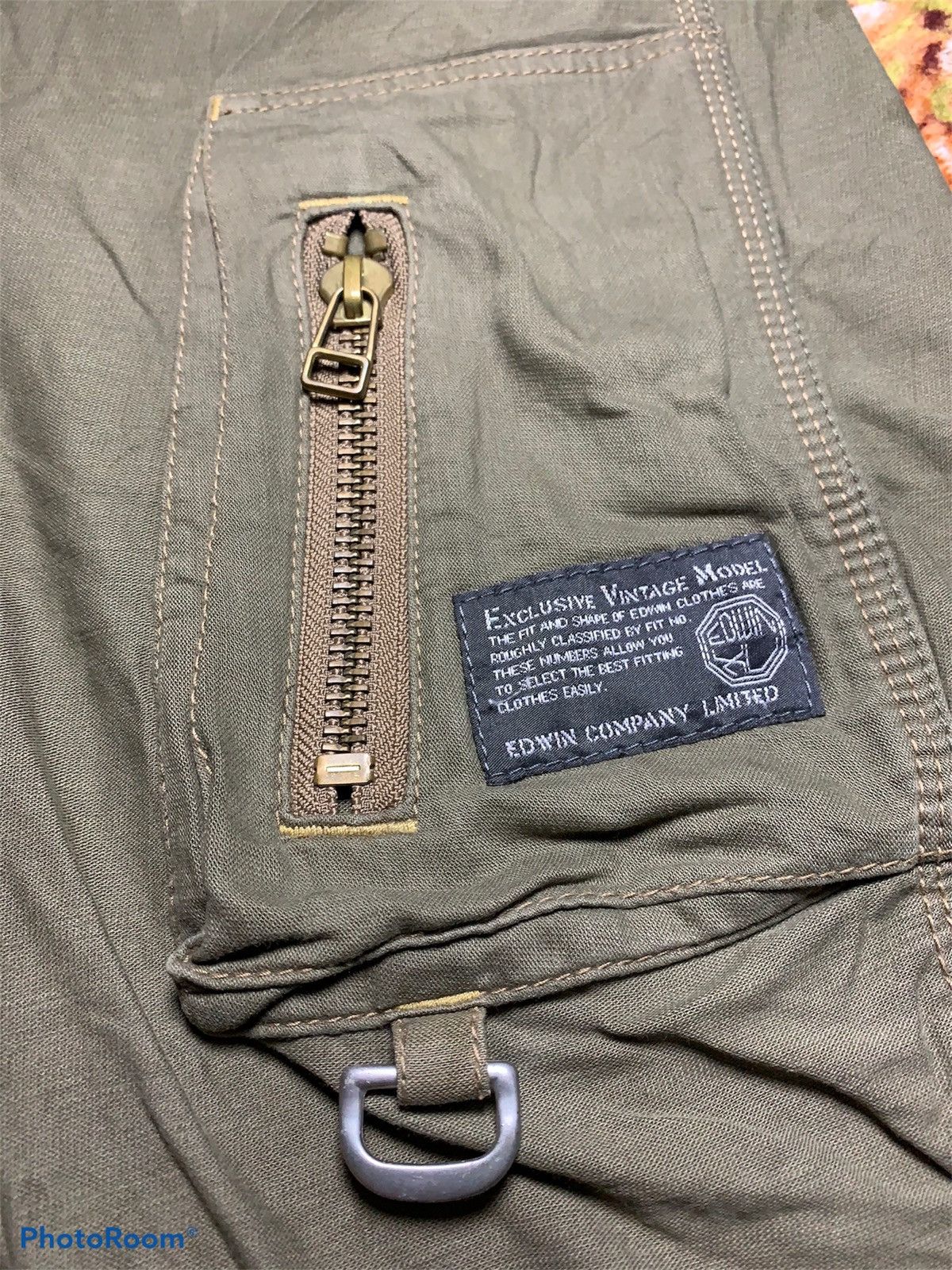 Edwin × Japanese Brand Edwin Cargo Pants Vintage Style Model Size US 33 - 2 Thumbnail