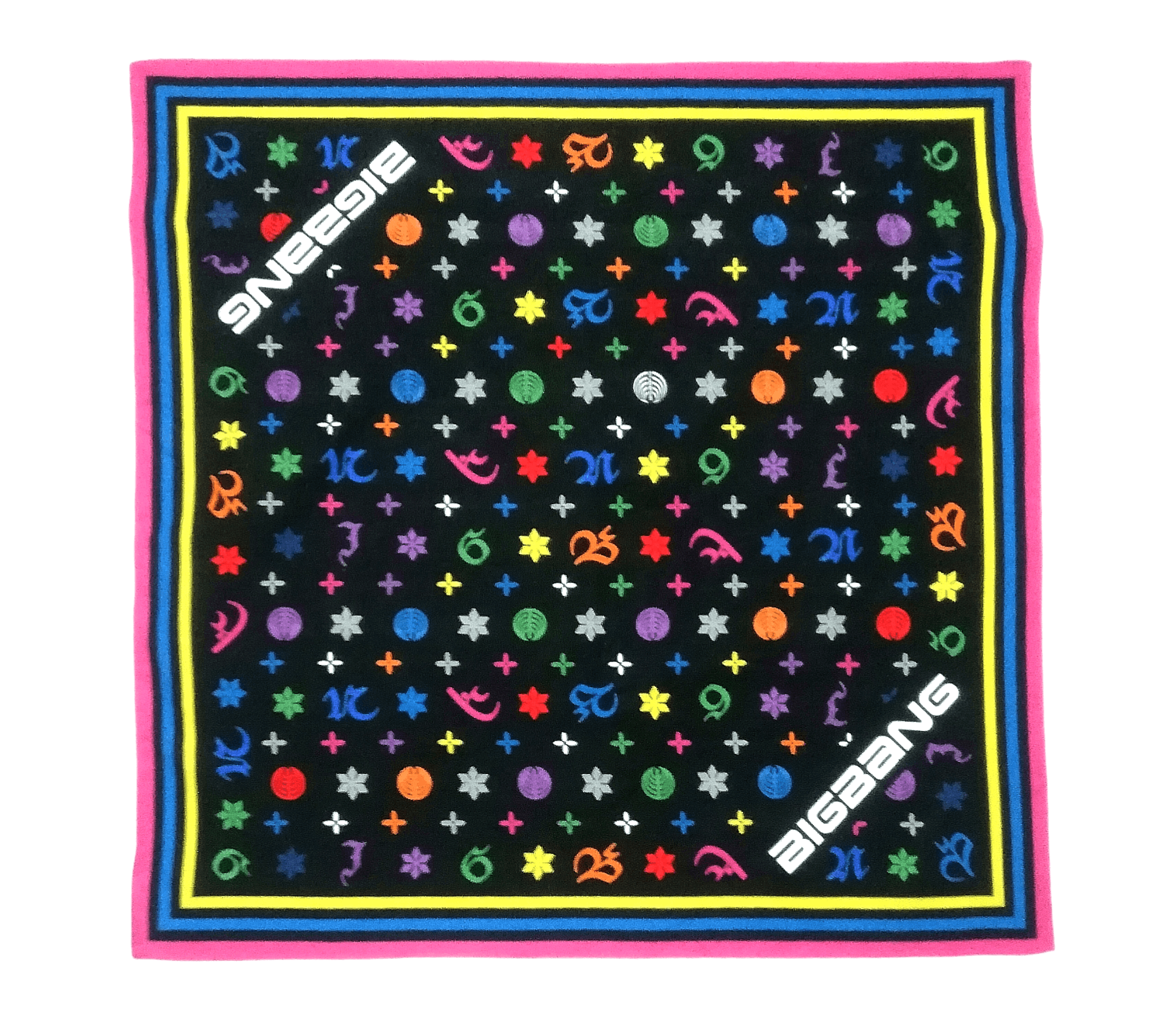 Japanese Brand 🔥Kpop Fans Bigbang Korean Band Bandana Handkerchief Style Size ONE SIZE - 5 Thumbnail