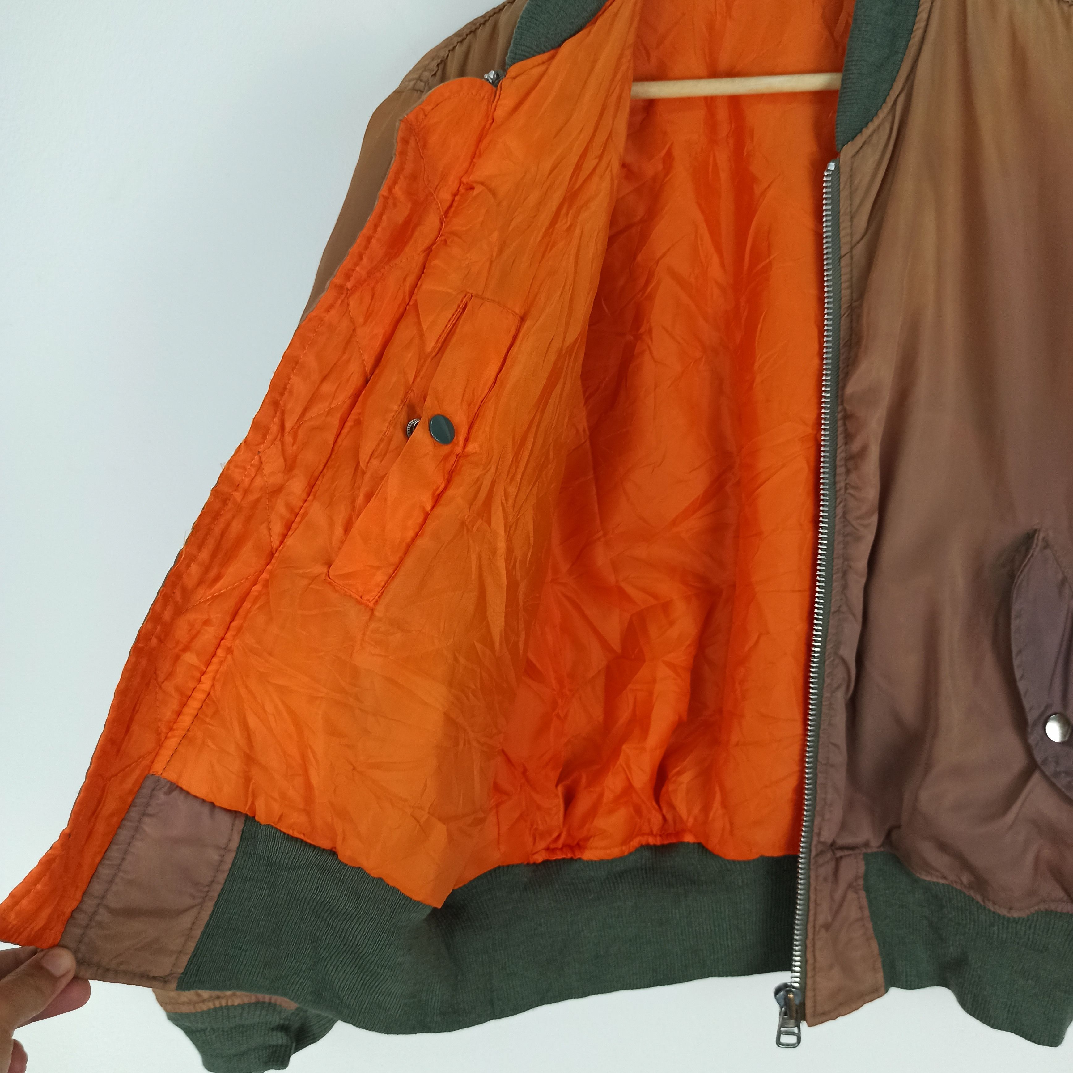 Other 🔥STEALS🔥 SUN FADED US Airforce TYPE MA-1 Bomber Jacket Size US M / EU 48-50 / 2 - 6 Thumbnail