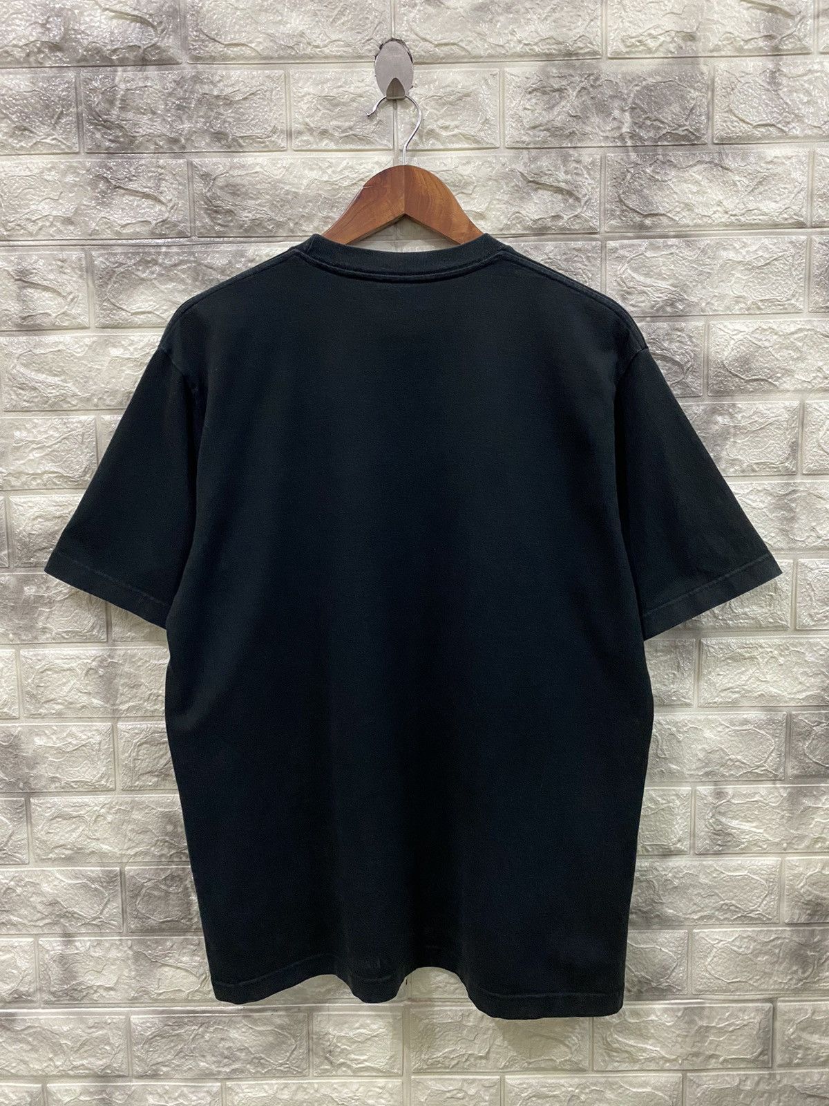 Nitraid × Vintage Vintage 90’s Nitraid Logo Black T-shirt Size US L / EU 52-54 / 3 - 3 Thumbnail