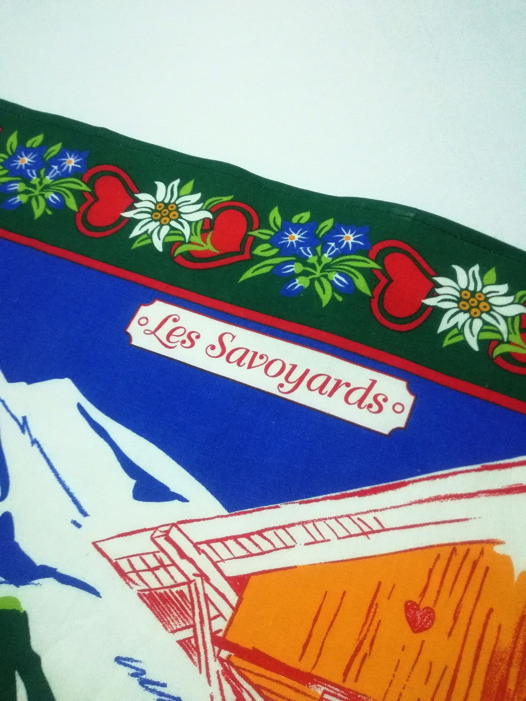 Vintage 🔥Vintage banner Les Savoyards France Daniel Partvianne Size ONE SIZE - 3 Thumbnail