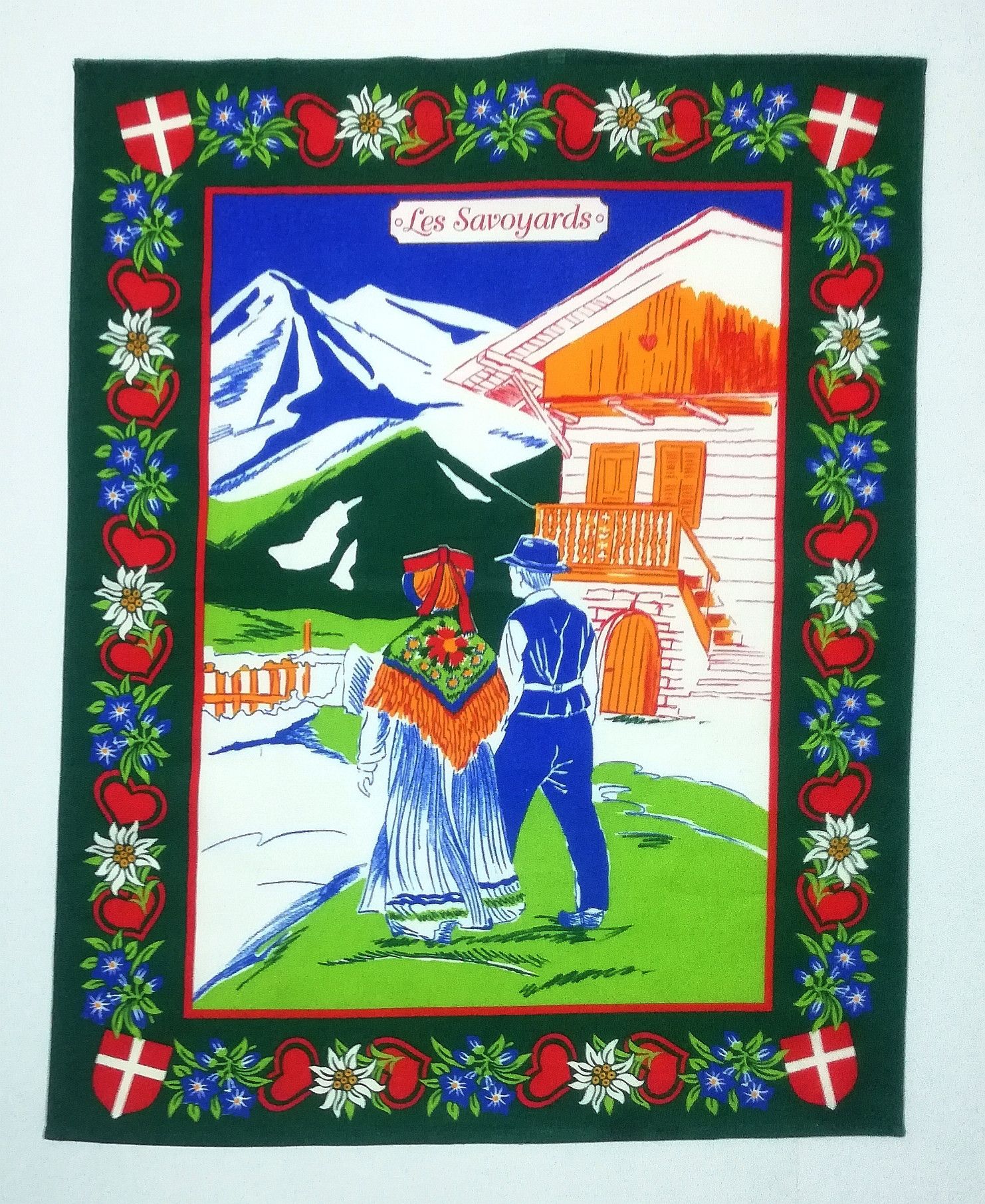 Vintage 🔥Vintage banner Les Savoyards France Daniel Partvianne Size ONE SIZE - 1 Thumbnail