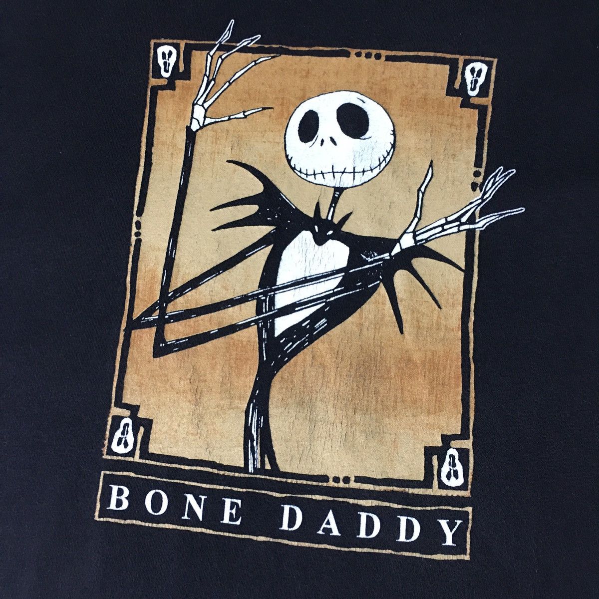 Vintage Vintage Tim Burton Nightmare Before Xmas Bone Daddy Tee Size US M / EU 48-50 / 2 - 5 Thumbnail