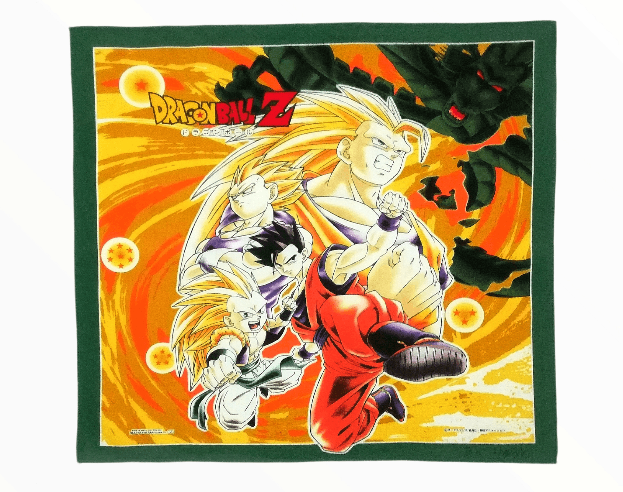 Cartoon Network 🔥FREE SHIPPING🔥Vintage Dragon Ball Z Anime Bandai Bandana Size ONE SIZE - 2 Thumbnail