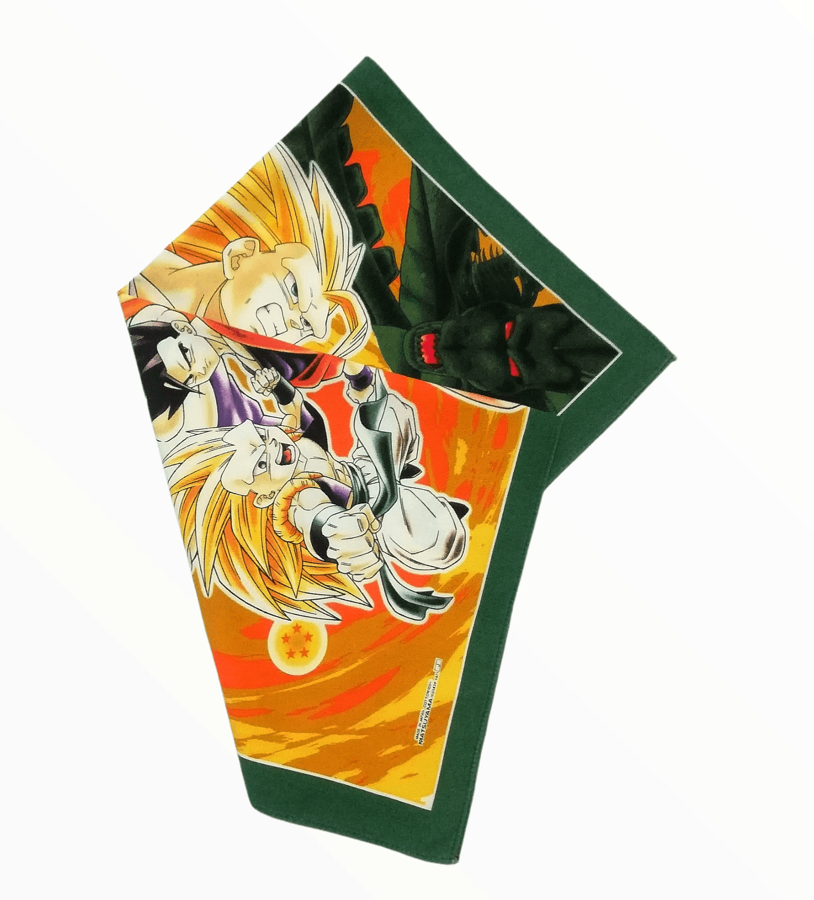 Cartoon Network 🔥FREE SHIPPING🔥Vintage Dragon Ball Z Anime Bandai Bandana Size ONE SIZE - 1 Thumbnail
