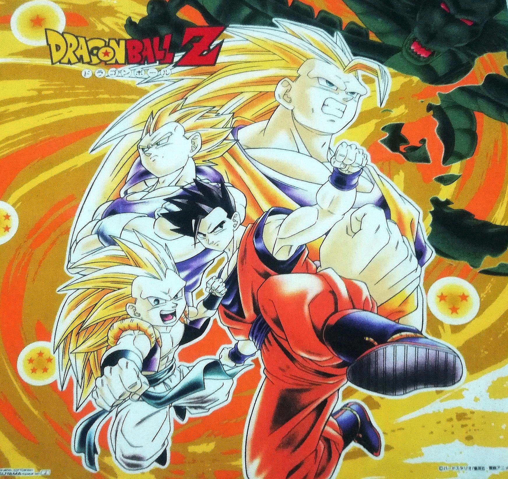 Cartoon Network 🔥FREE SHIPPING🔥Vintage Dragon Ball Z Anime Bandai Bandana Size ONE SIZE - 8 Thumbnail