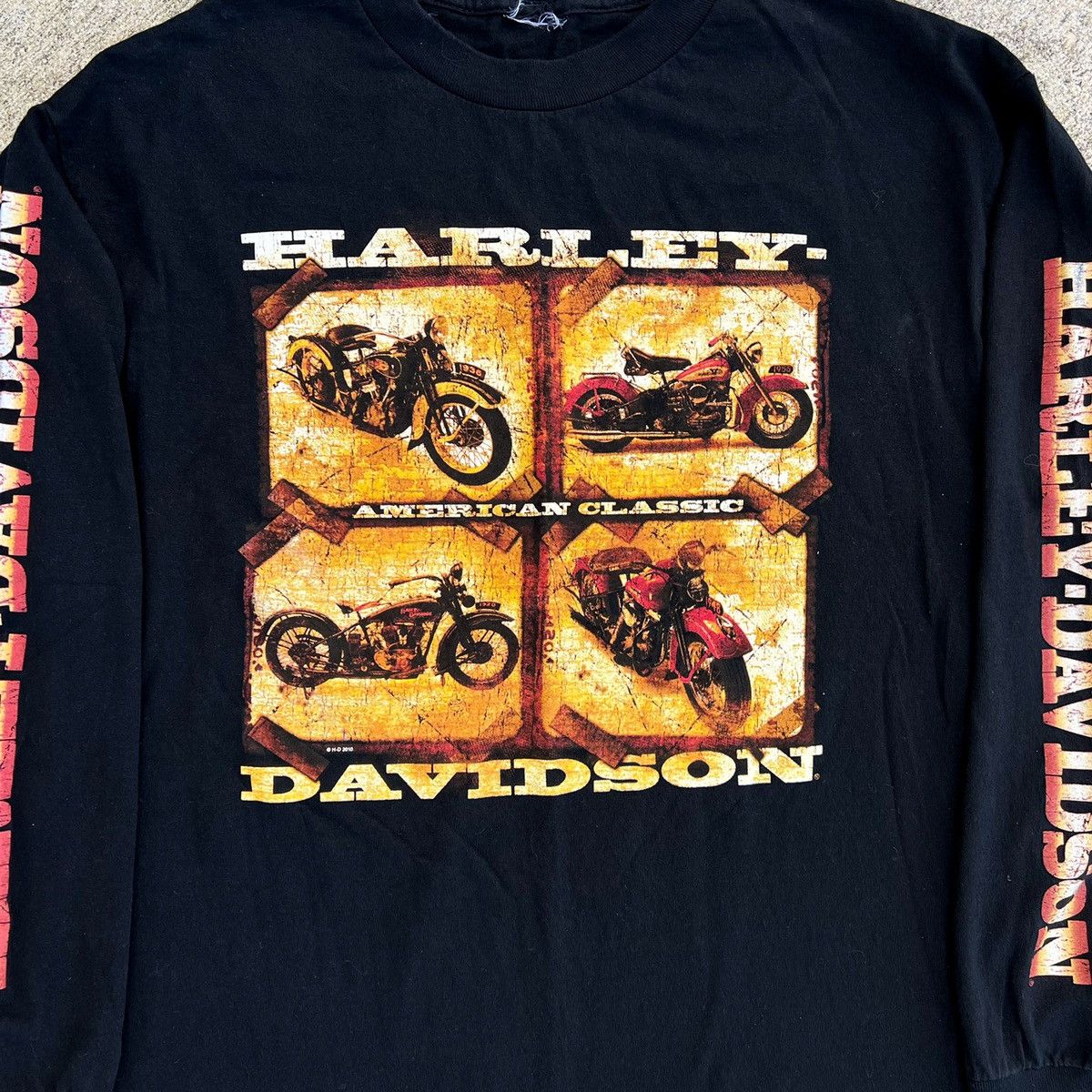 Harley Davidson Harley Davidson Biker Long Sleeve Biker Shirt Size US L / EU 52-54 / 3 - 3 Thumbnail