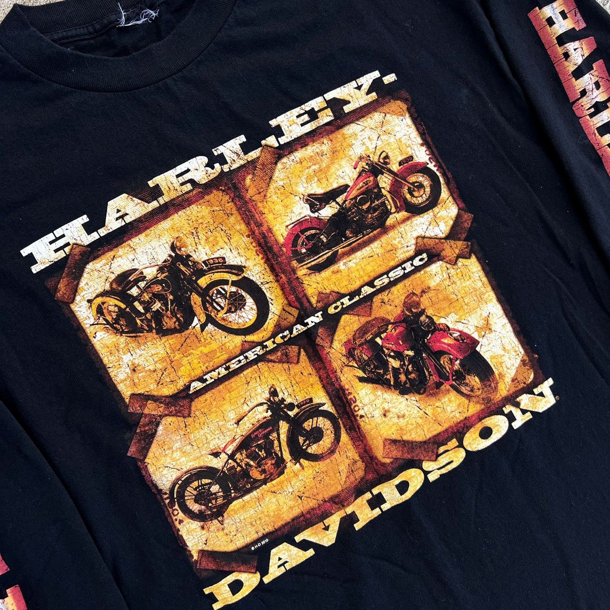 Harley Davidson Harley Davidson Biker Long Sleeve Biker Shirt Size US L / EU 52-54 / 3 - 5 Thumbnail