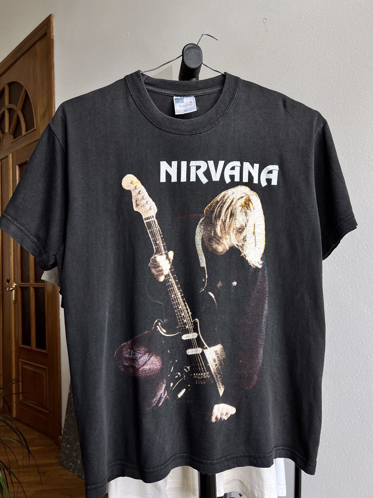 Nirvana Vintage Nirvana Kurt Cobain Tshirt | Grailed