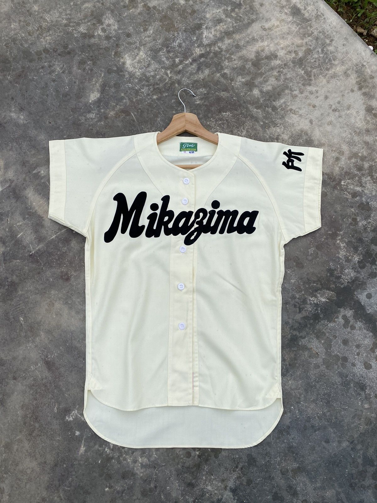 Japanese Brand × Vintage ⚡️Rare⚡️ Mikazima Japanese Baseball Jersey Size US S / EU 44-46 / 1 - 2 Thumbnail