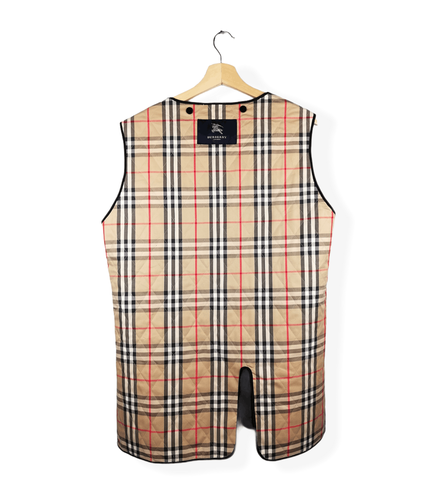 Burberry ACCEPT BINDING BURBERRY LONDON NOVA CHECK LINING COAT/VEST Size US M / EU 48-50 / 2 - 4 Thumbnail