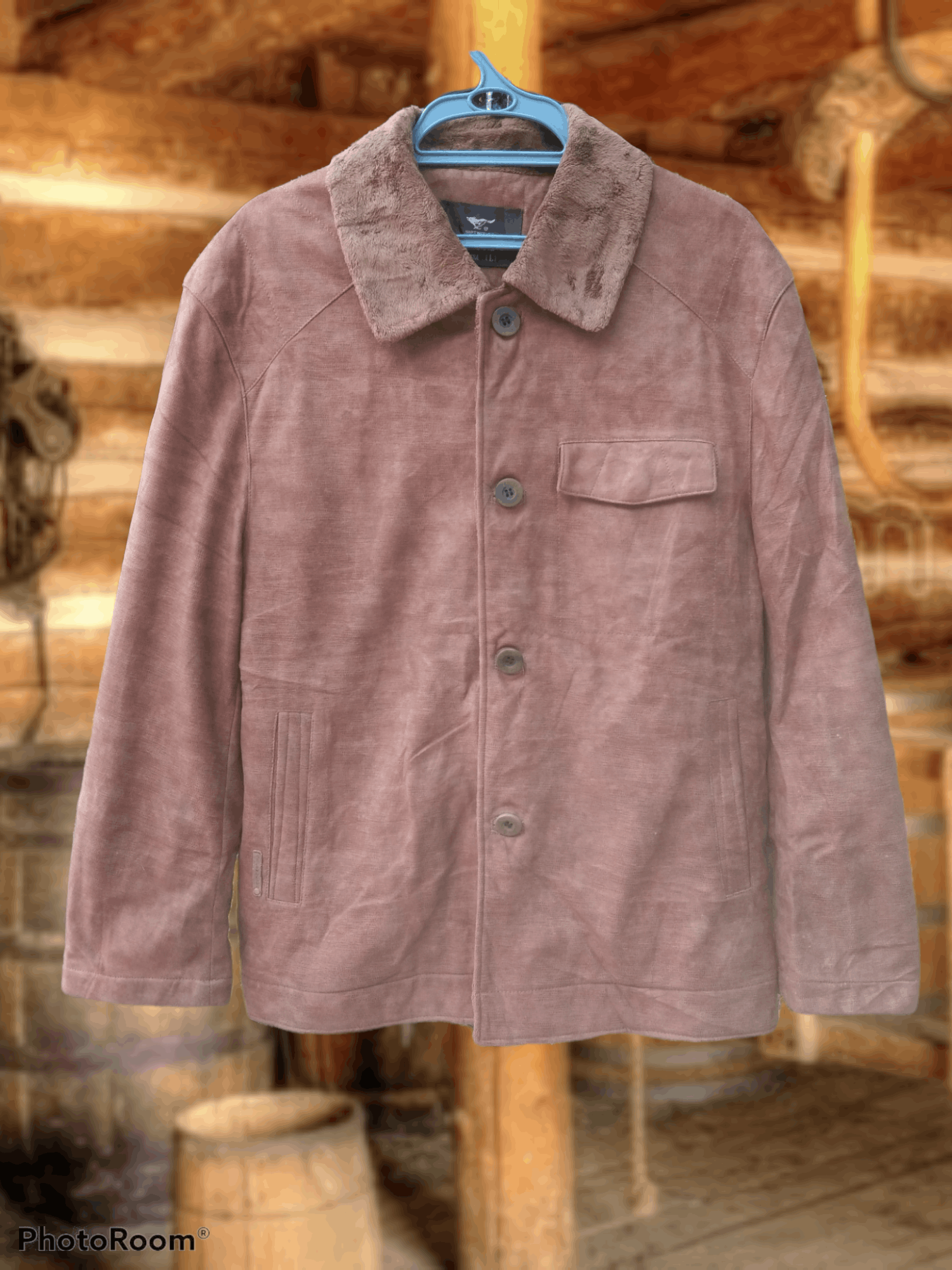 Japanese Brand SEPT. WOLVES BUTTON DOWN JACKET Size US L / EU 52-54 / 3 - 2 Thumbnail