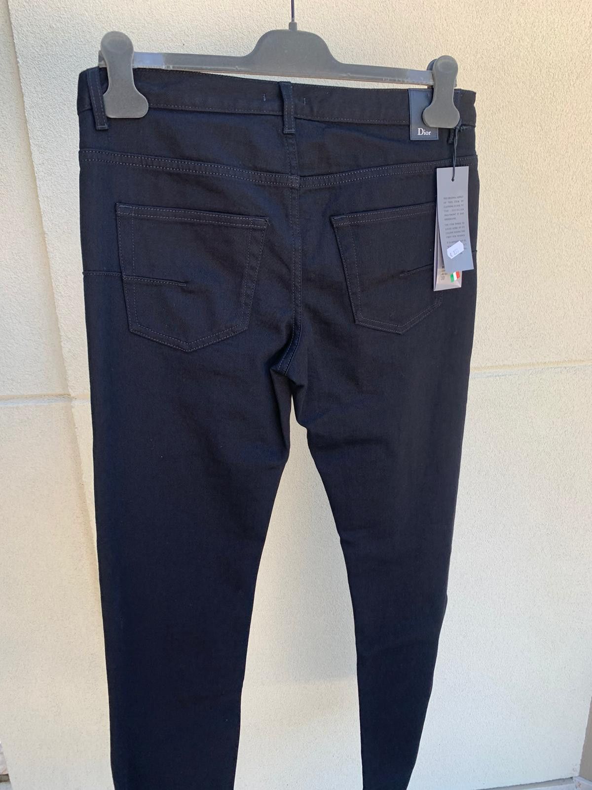 Dior Rose Embroidered 17.5 SL Denim Size US 31 - 10 Thumbnail