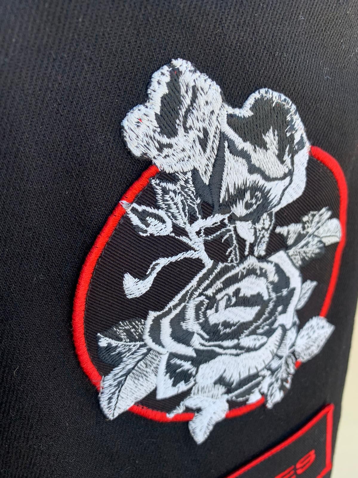 Dior Rose Embroidered 17.5 SL Denim Size US 31 - 4 Thumbnail