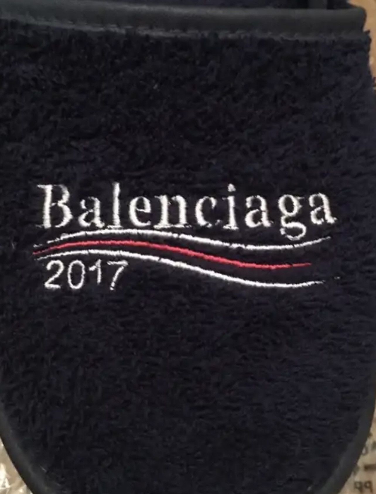 Balenciaga × Colette Balenciaga x Colette Hotel Slippers sandals Slide in shoes Size ONE SIZE - 4 Thumbnail
