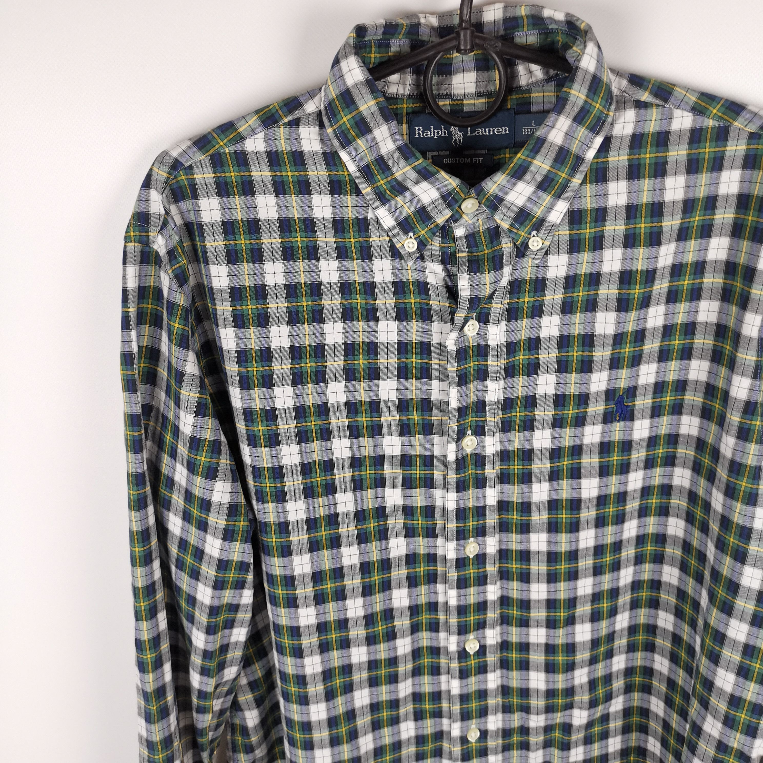 Polo Ralph Lauren Polo Ralph Lauren vintage green check plaid travis style Size US L / EU 52-54 / 3 - 4 Thumbnail