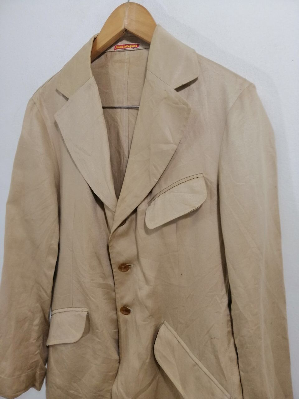 Vivienne Westwood Vivienne Westwood Style Linen Jacket Design Rare Pieces Size US M / EU 48-50 / 2 - 6 Thumbnail
