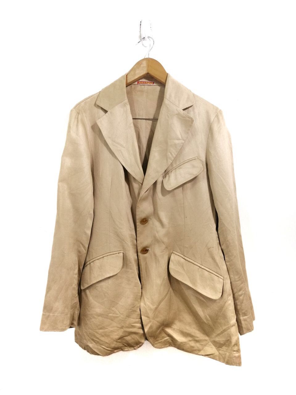 Vivienne Westwood Vivienne Westwood Style Linen Jacket Design Rare Pieces Size US M / EU 48-50 / 2 - 1 Thumbnail
