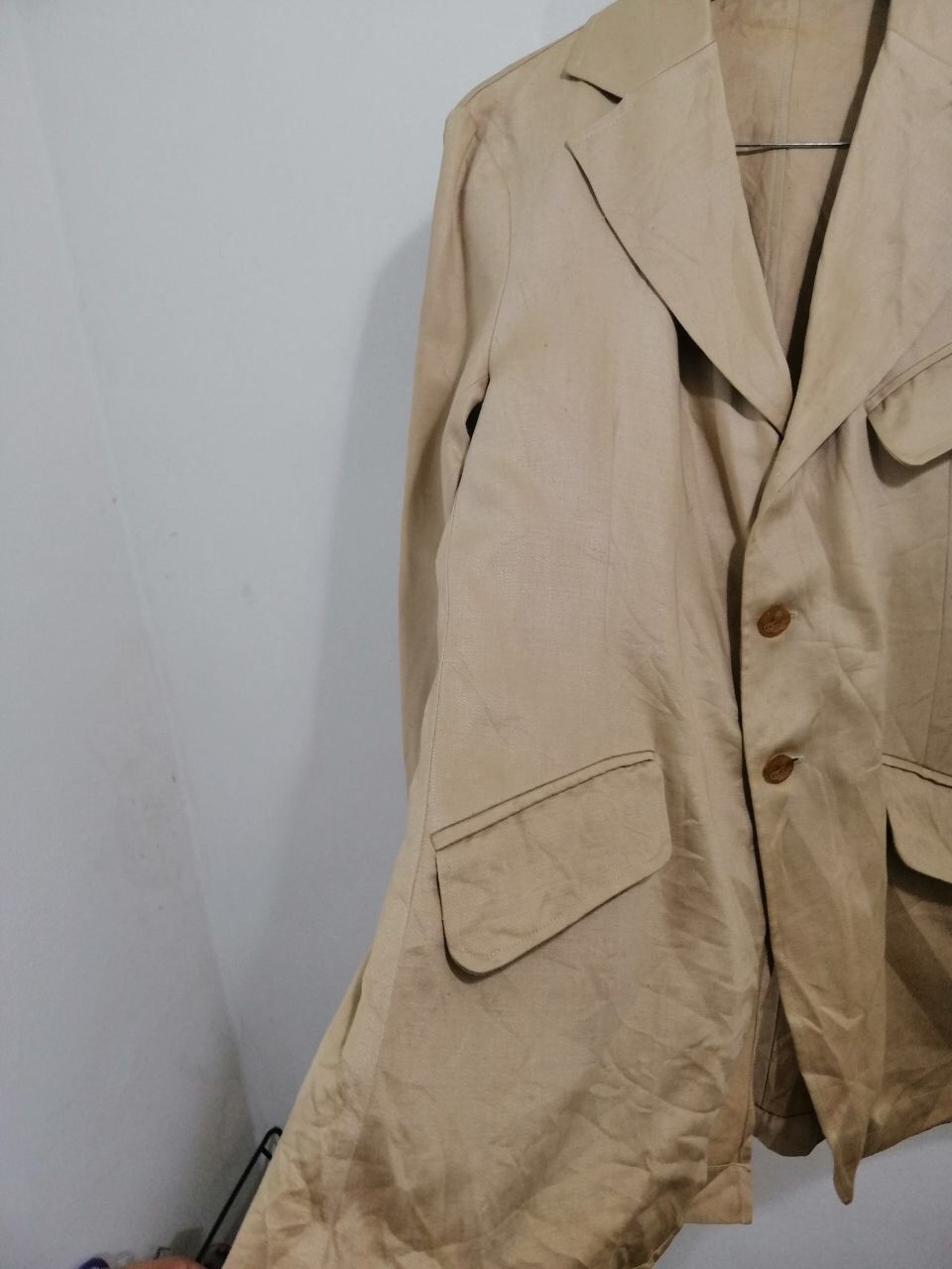 Vivienne Westwood Vivienne Westwood Style Linen Jacket Design Rare Pieces Size US M / EU 48-50 / 2 - 7 Thumbnail