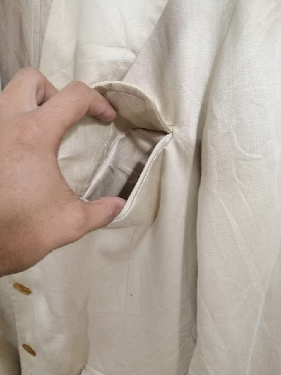 Vivienne Westwood Vivienne Westwood Style Linen Jacket Design Rare Pieces Size US M / EU 48-50 / 2 - 8 Thumbnail