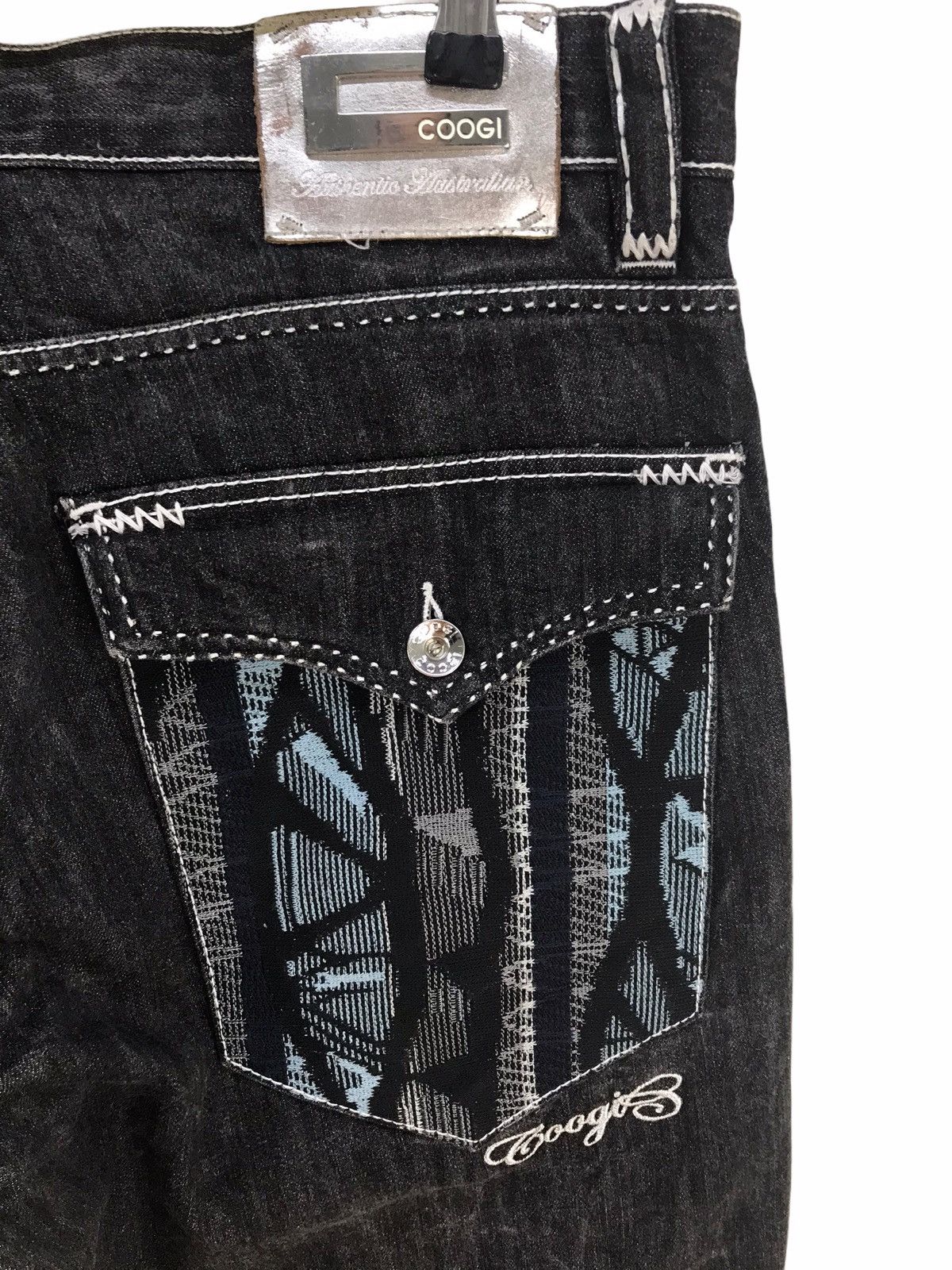 Coogi Vintage Coogi Embroidered Back Pocket Denim Jeans Size US 36 / EU 52 - 6 Thumbnail