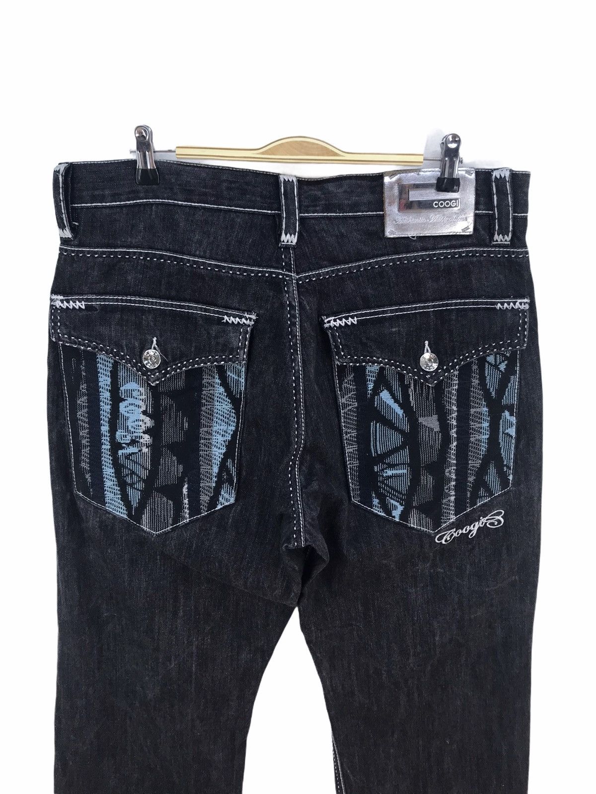 Coogi Vintage Coogi Embroidered Back Pocket Denim Jeans Size US 36 / EU 52 - 3 Thumbnail
