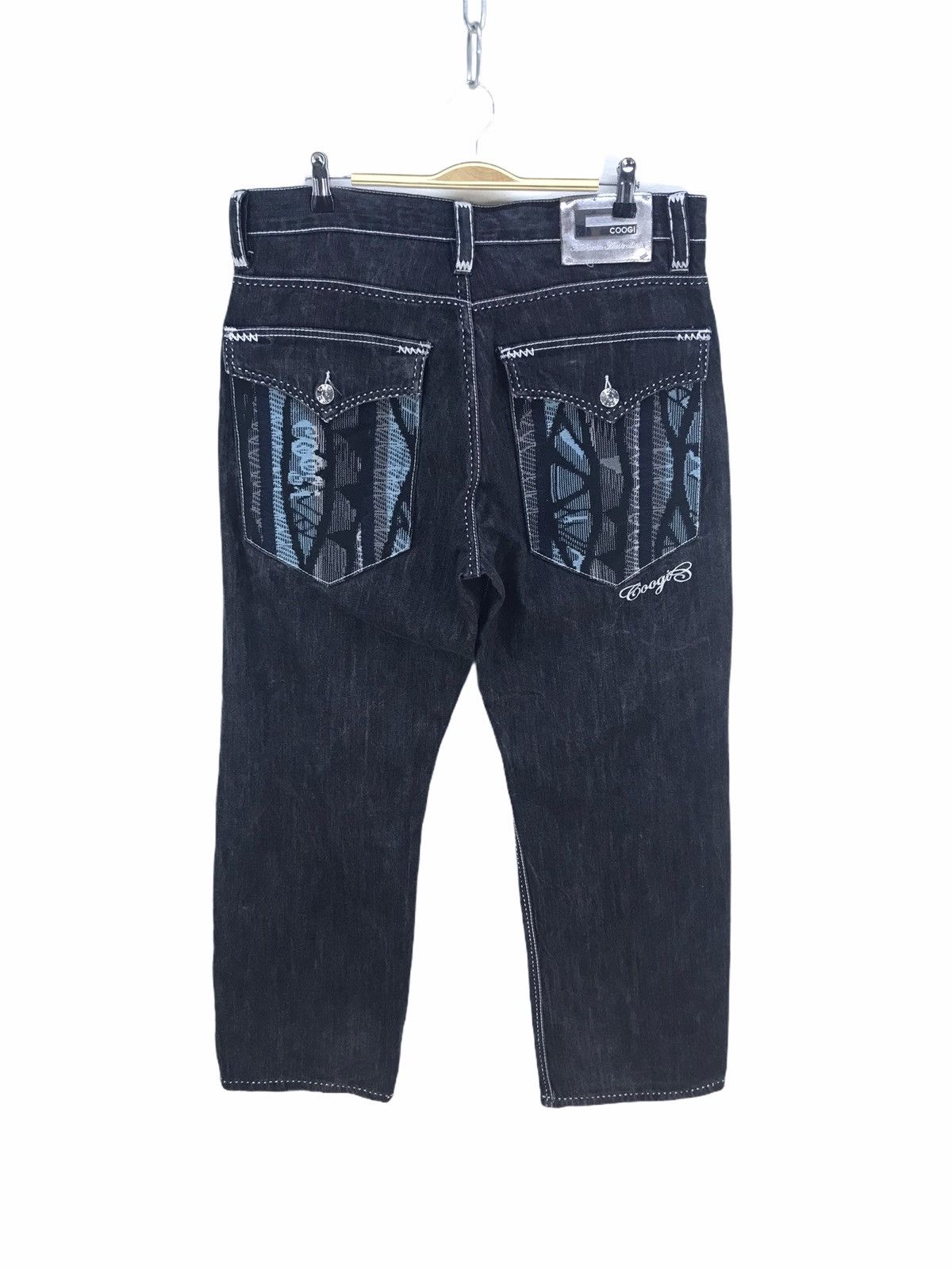 Coogi Vintage Coogi Embroidered Back Pocket Denim Jeans Size US 36 / EU 52 - 2 Thumbnail