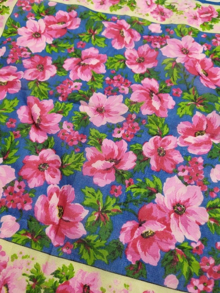 Kenzo Kenzo Handkerchief / Neckerchief / Bandana Floral Size ONE SIZE - 9 Thumbnail