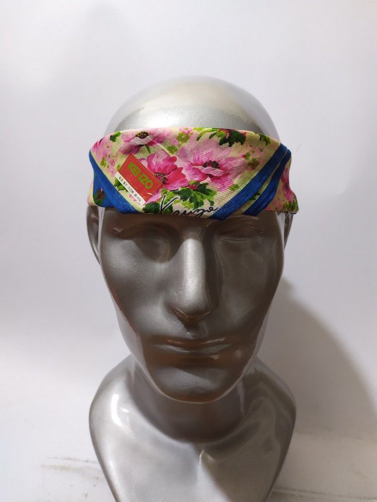 Kenzo Kenzo Handkerchief / Neckerchief / Bandana Floral Size ONE SIZE - 4 Thumbnail