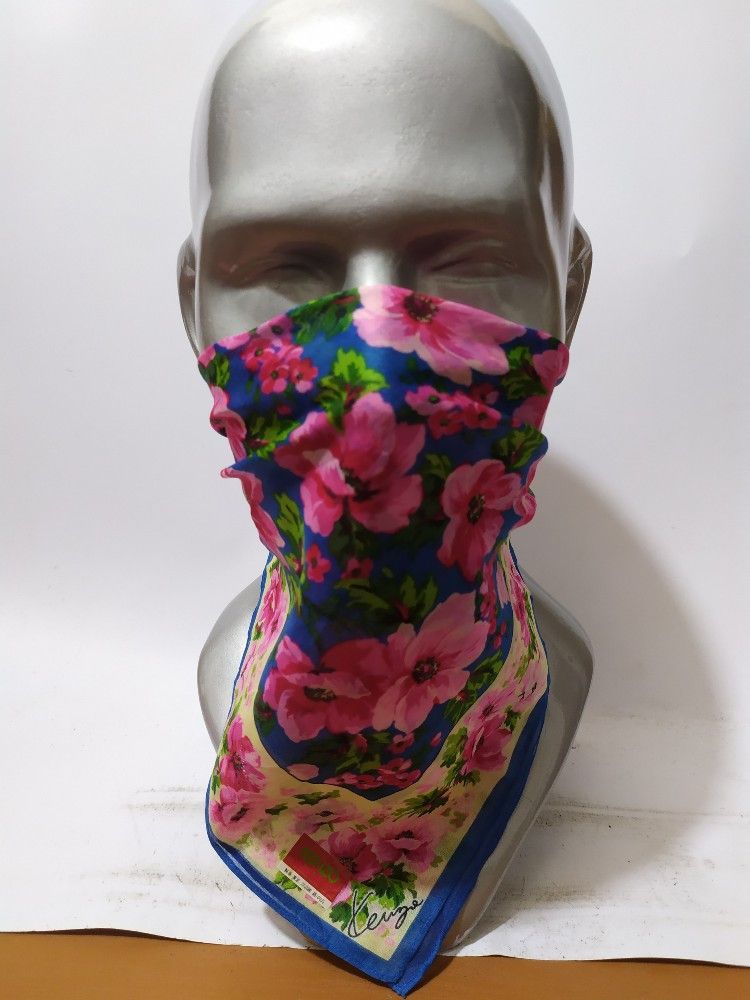 Kenzo Kenzo Handkerchief / Neckerchief / Bandana Floral Size ONE SIZE - 1 Thumbnail