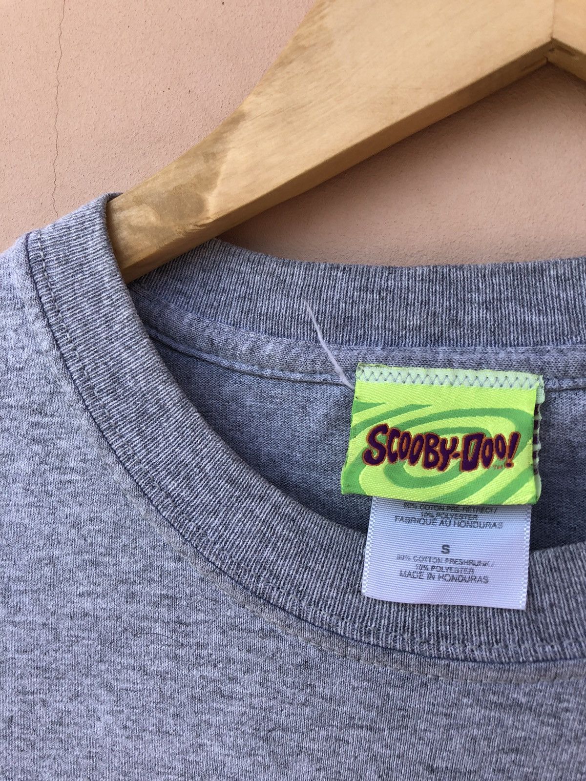 Cartoon Network Vintage 2001 Scooby Doo Florida Gray Tee (Beauty Beast) Size US S / EU 44-46 / 1 - 11 Thumbnail