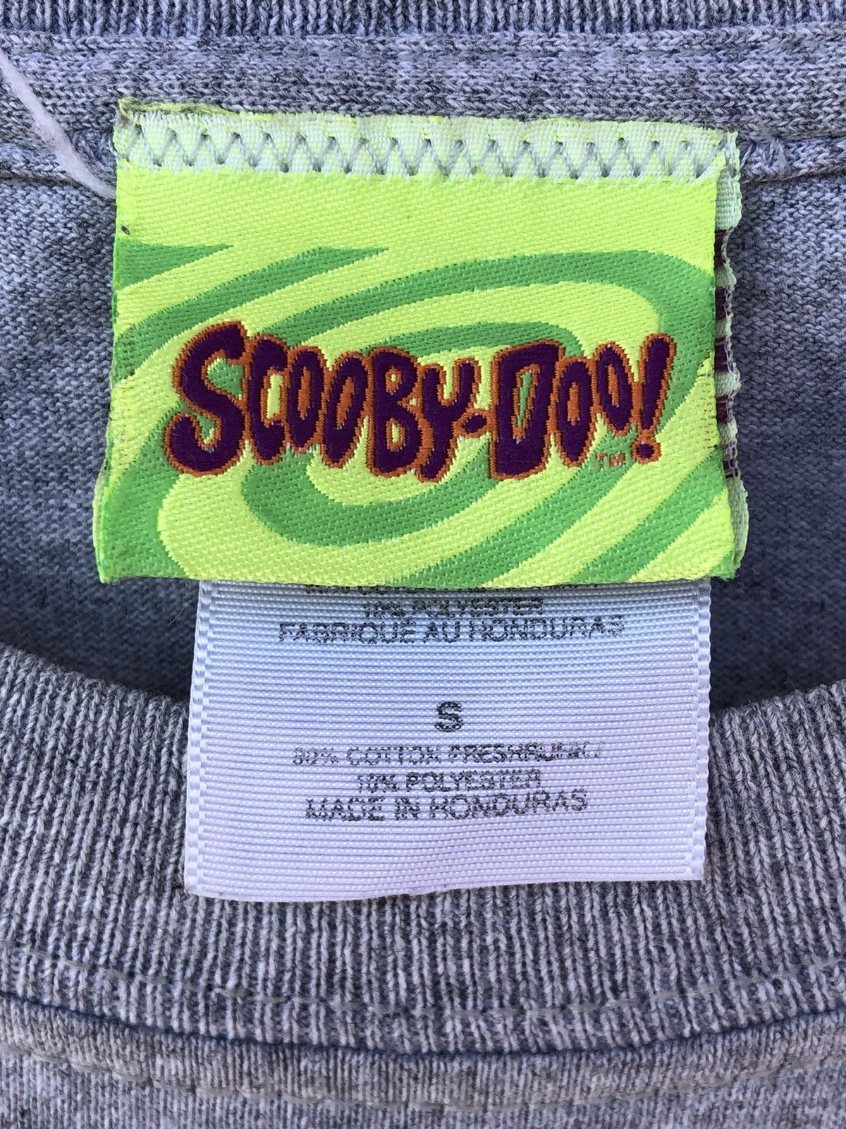 Cartoon Network Vintage 2001 Scooby Doo Florida Gray Tee (Beauty Beast) Size US S / EU 44-46 / 1 - 13 Thumbnail